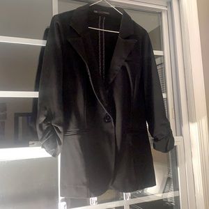 Maurices black blazer- size L- never worn!!